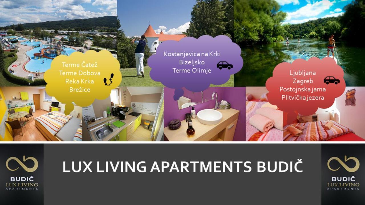 Lux Living Apartments Budic Near Terme Catez Brežice Zewnętrze zdjęcie